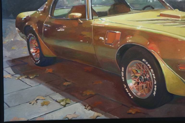 Original Automobile Painting by Benoit Montet
