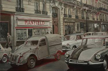 Original Realism Car Paintings by Benoit Montet