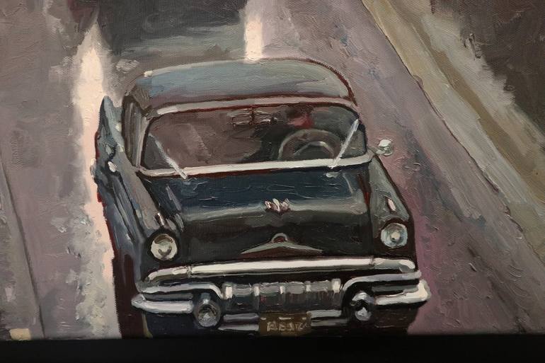 Original Car Painting by Benoit Montet