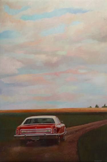 Print of Realism Car Paintings by Benoit Montet