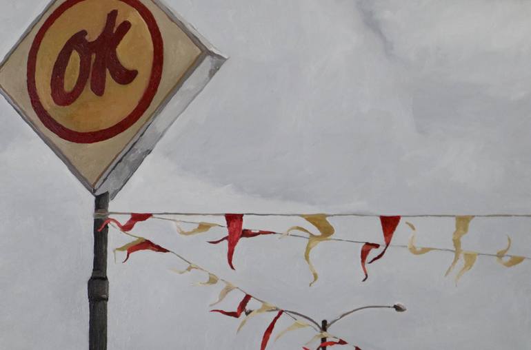 Original Realism Car Painting by Benoit Montet