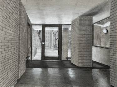 Original Photorealism Architecture Drawings by Taran Parké-Antonis