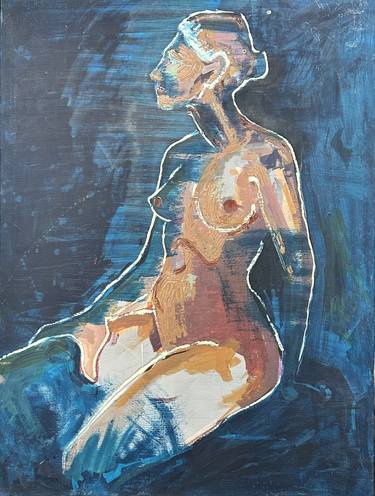 Original Expressionism Body Paintings by Liza Pavlenko
