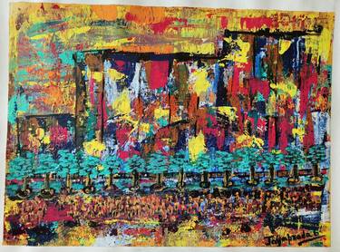 Original Abstract Paintings by JAYAPRADA Bhamidipati