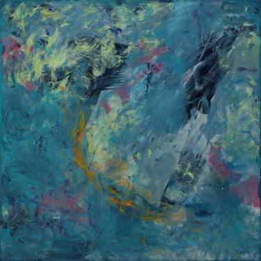 Original Abstract Expressionism Abstract Mixed Media by Chris Pero