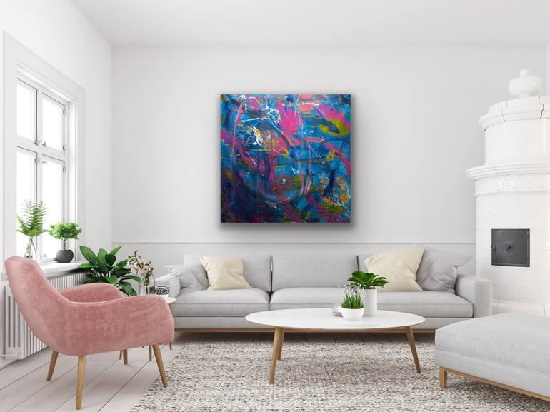Original Abstract Painting by Chris Pero