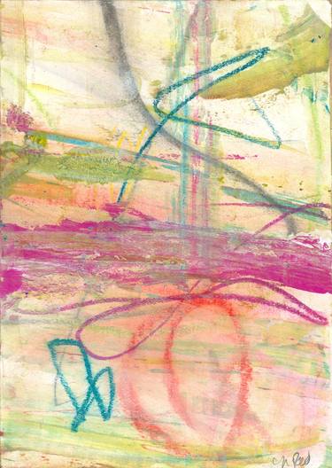 Original Abstract Expressionism Abstract Painting by Chris Pero