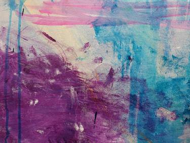 Original Abstract Expressionism Abstract Painting by Chris Pero