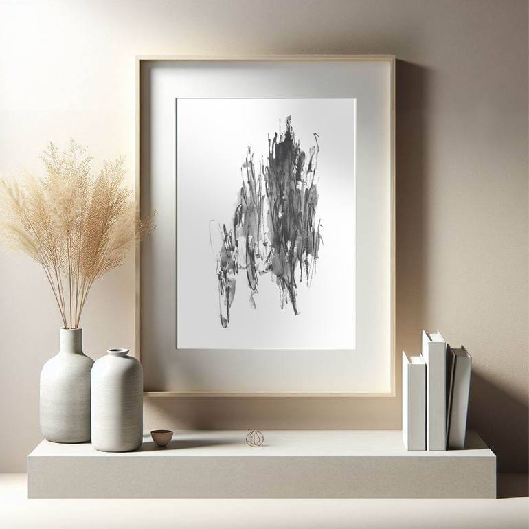 Original Contemporary Abstract Drawing by Jorge Rodrigues
