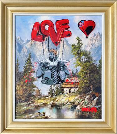 Original Fine Art Love Paintings by Unify Artist