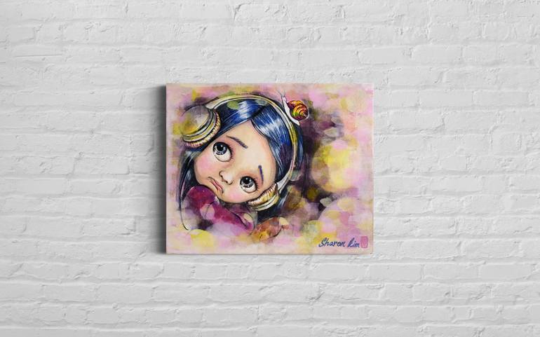 Original Fine Art Kids Painting by Sharon Kim