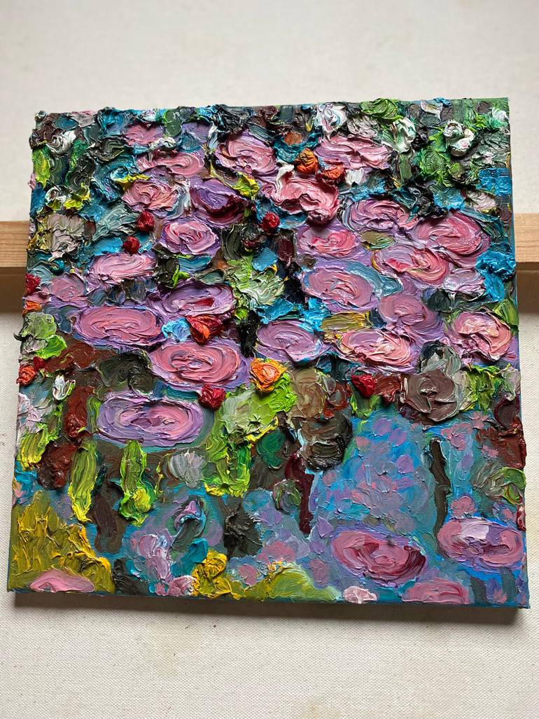 Original Impressionism Botanic Painting by Victoria Harra