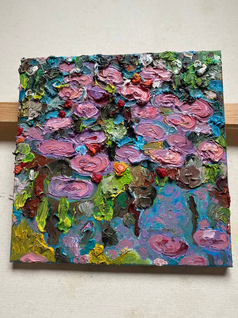 Original Impressionism Botanic Painting by Victoria Harra