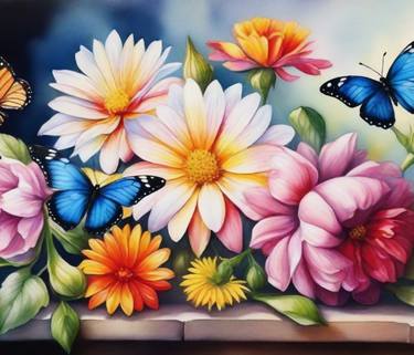 The Best Flowers painting Art thumb