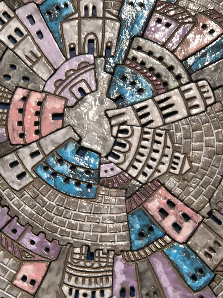 Original Figurative Cities Sculpture by Nicoletta De Francesco