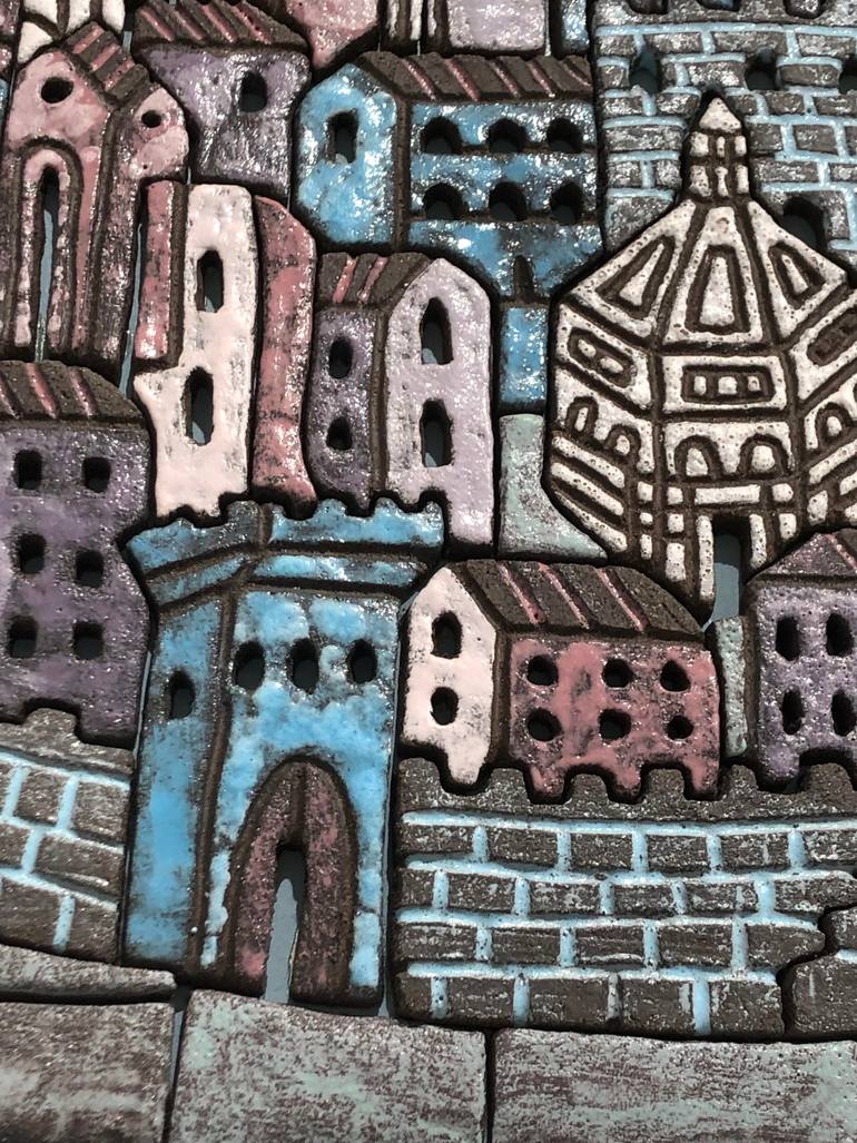 Original Figurative Cities Sculpture by Nicoletta De Francesco