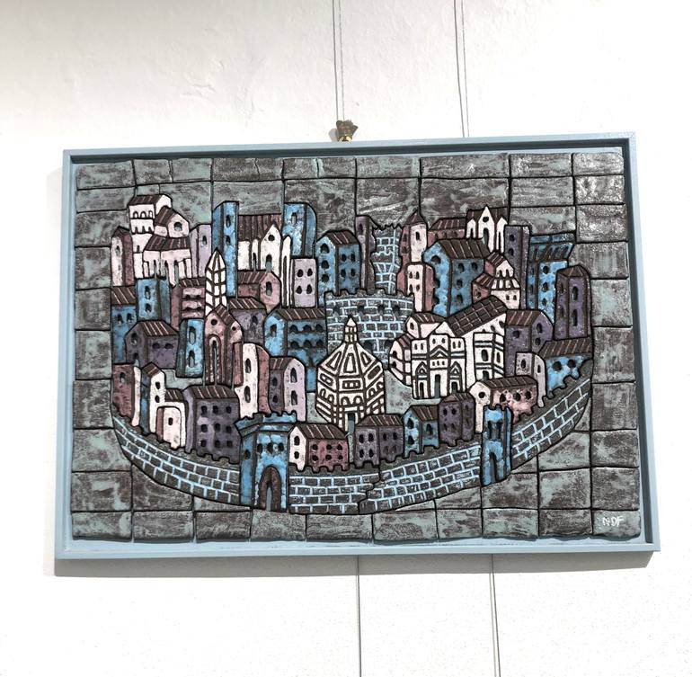 Original Figurative Cities Sculpture by Nicoletta De Francesco