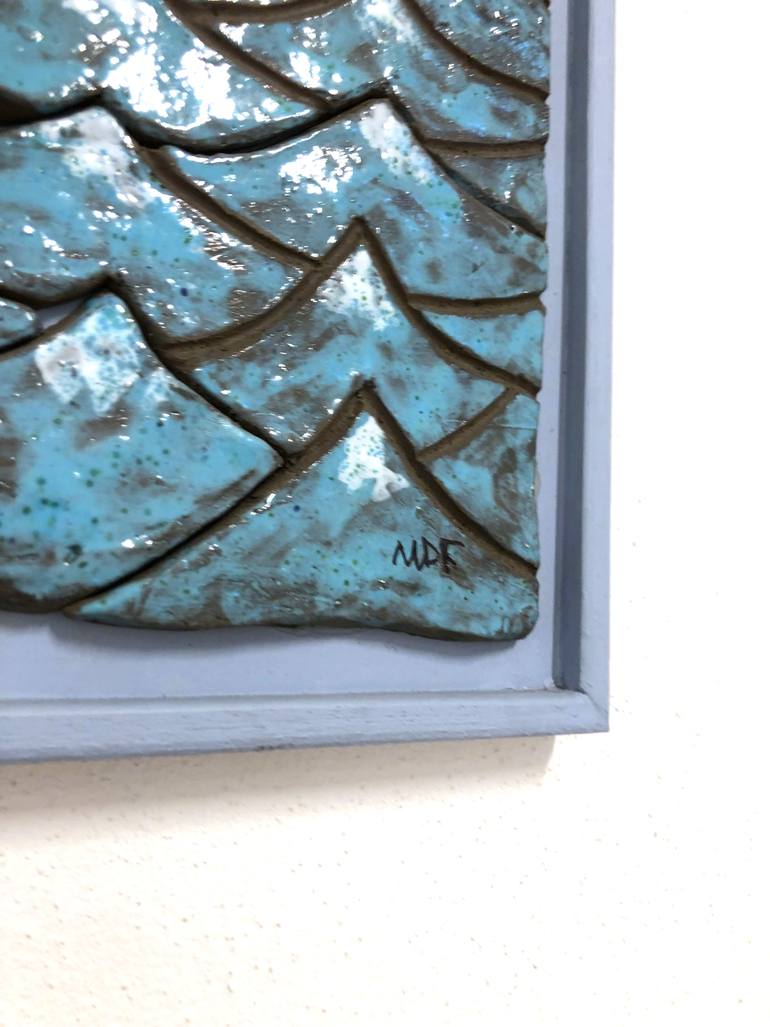 Original Figurative Seascape Sculpture by Nicoletta De Francesco