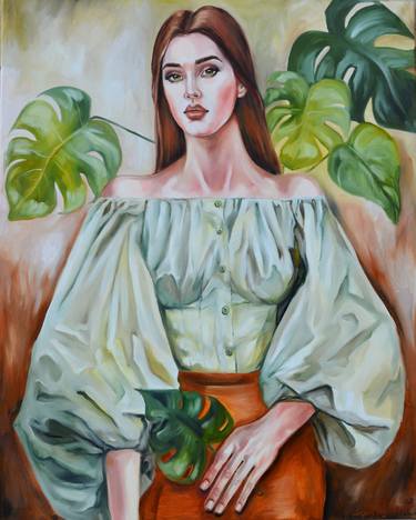Print of Art Deco Women Paintings by Katarzyna Bruniewska-Gierczak