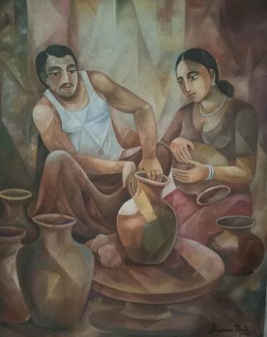 Original Cubism Paintings by Prasanna Upali