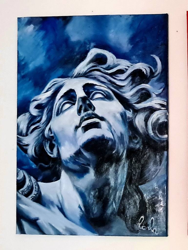 Original Contemporary Classical Mythology Painting by Carla Gagliano