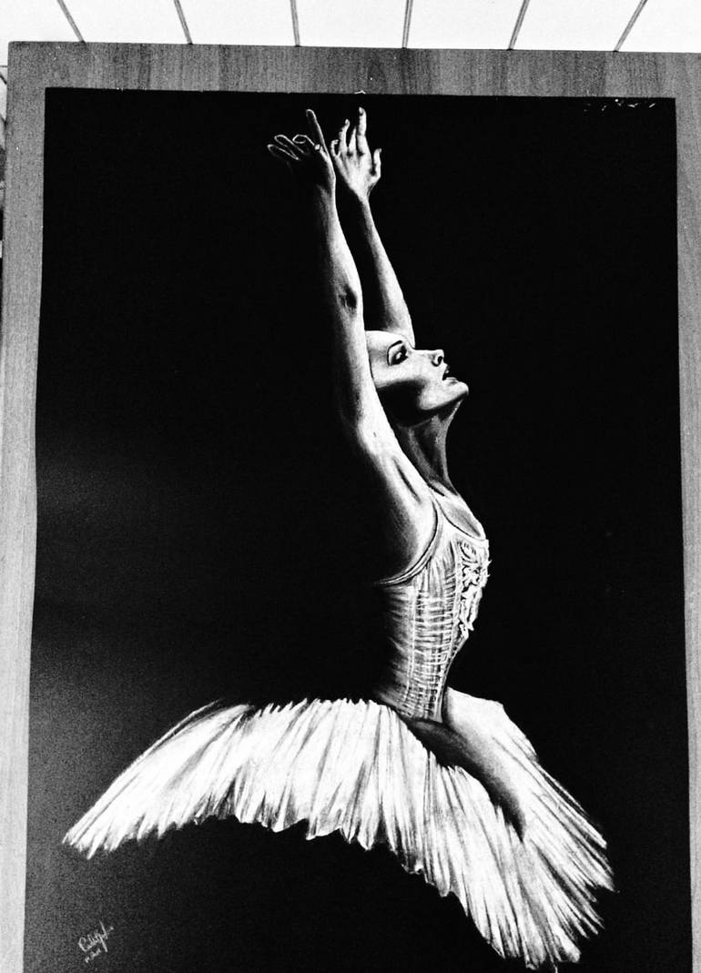 Original Realism Body Drawing by Carla Gagliano