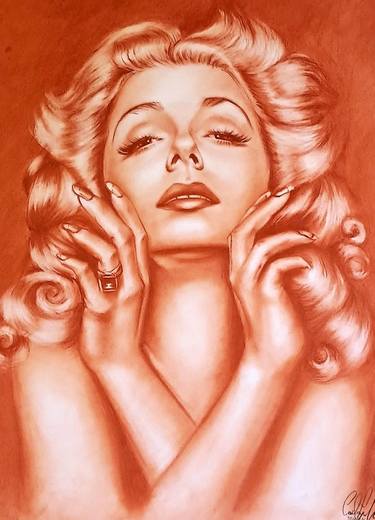 Print of Realism Pop Culture/Celebrity Drawings by Carla Gagliano