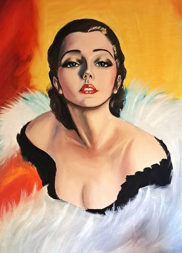 Original Realism Women Paintings by Carla Gagliano