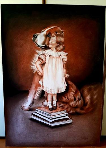 Original Realism Children Drawings by Carla Gagliano