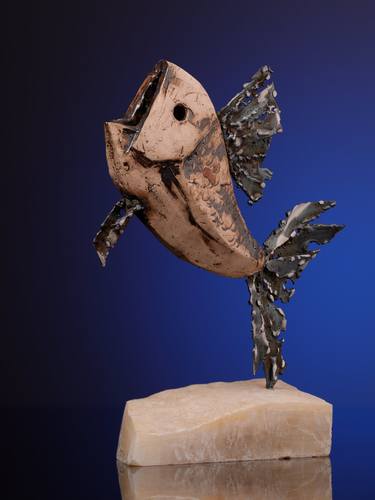 Original Figurative Animal Sculpture by Stanislav Korchev