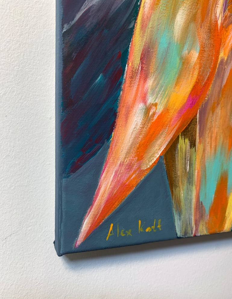 Original Figurative Abstract Painting by Alex Kott