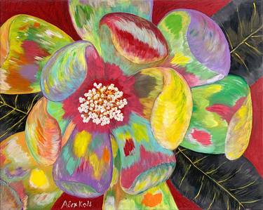 Original Floral Paintings by Alex Kott