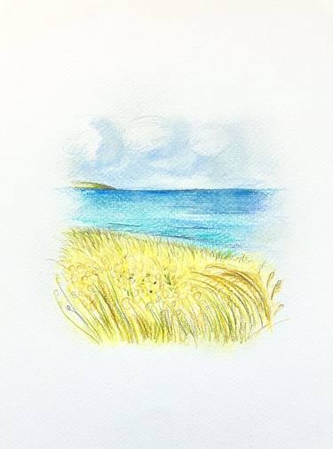 Original Landscape Drawings by Célia Després