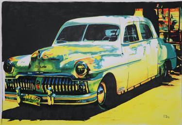 Original Automobile Paintings by Timon Stork