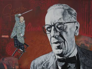 Original Portraiture Portrait Painting by Nicholas Ganz