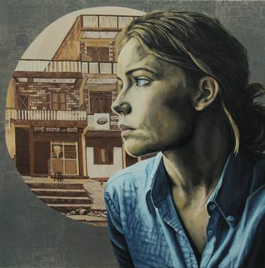 Original Classicism People Paintings by Nicholas Ganz