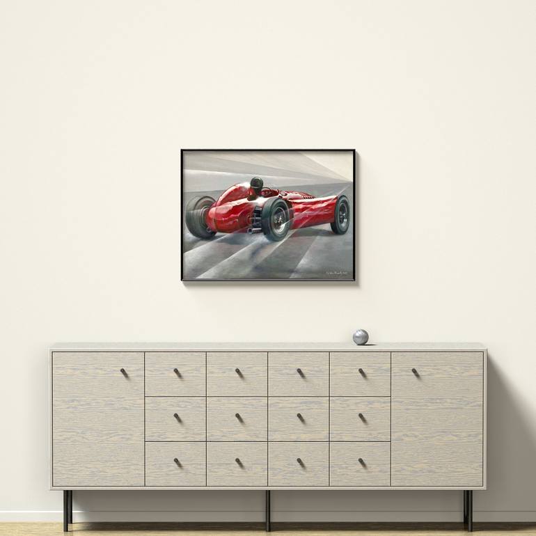 Original Realism Car Painting by Niko Moritz