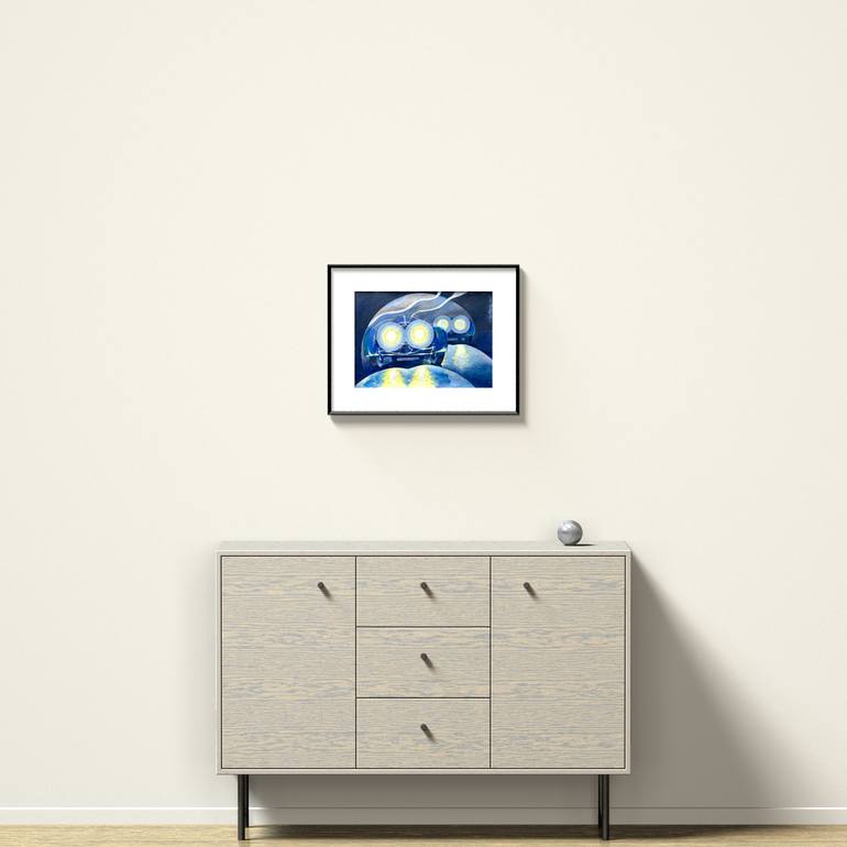 Original Realism Car Painting by Niko Moritz