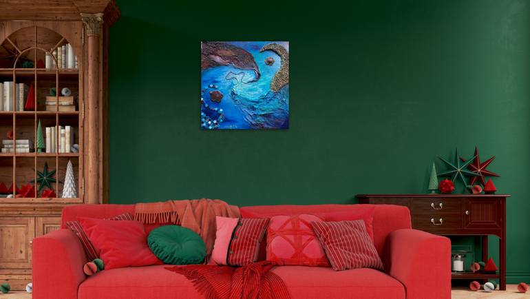 Original Abstract Painting by Gilles Crann Piorr'Art