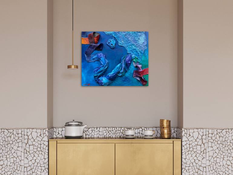 Original Abstract Painting by Gilles Crann Piorr'Art