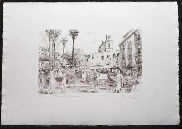 Original Realism Culture Drawings by Pasquale Urso