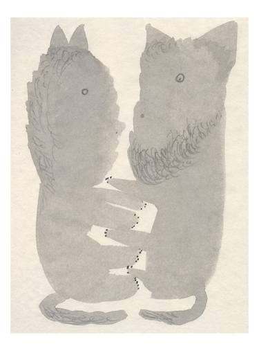 Print of Love Drawings by Daria Dubovik