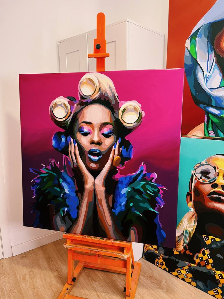 Original Contemporary Fashion Painting by Nana Artamonova