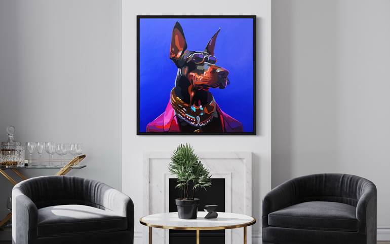 Original Contemporary Animal Painting by Nana Artamonova