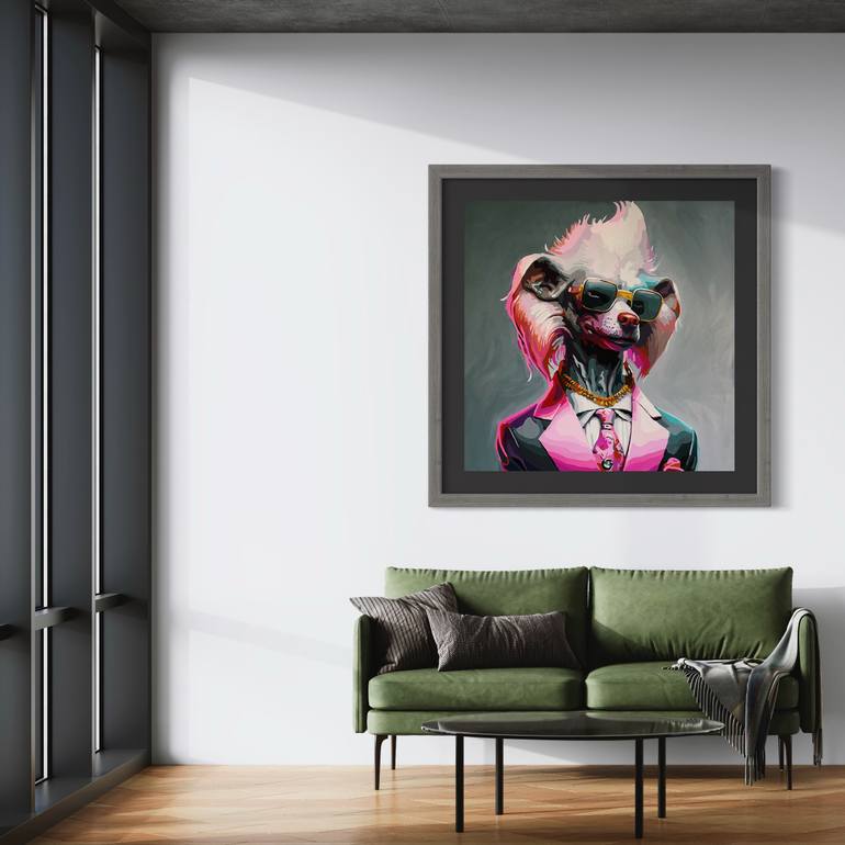 Original Contemporary Animal Painting by Nana Artamonova