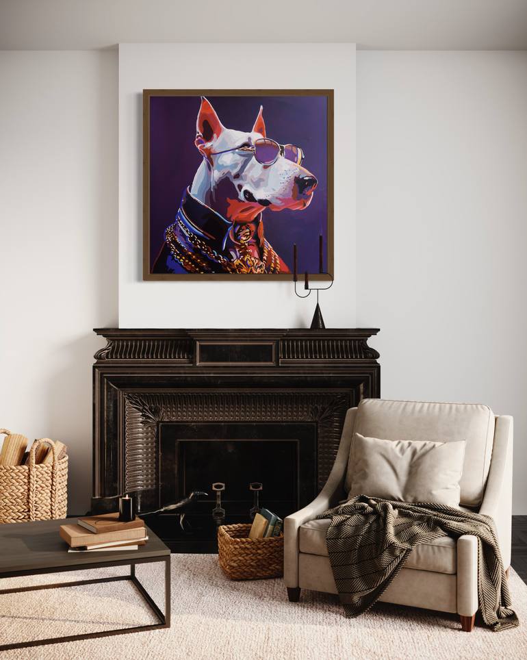 Original Contemporary Animal Painting by Nana Artamonova