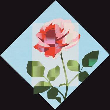 Original Abstract Garden Paintings by Vitalii Svyshch