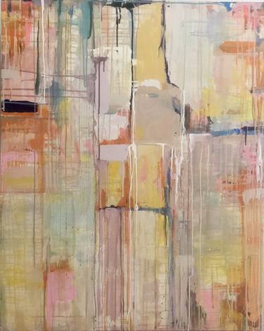 Original Abstract Mixed Media by Patricia Armbruster