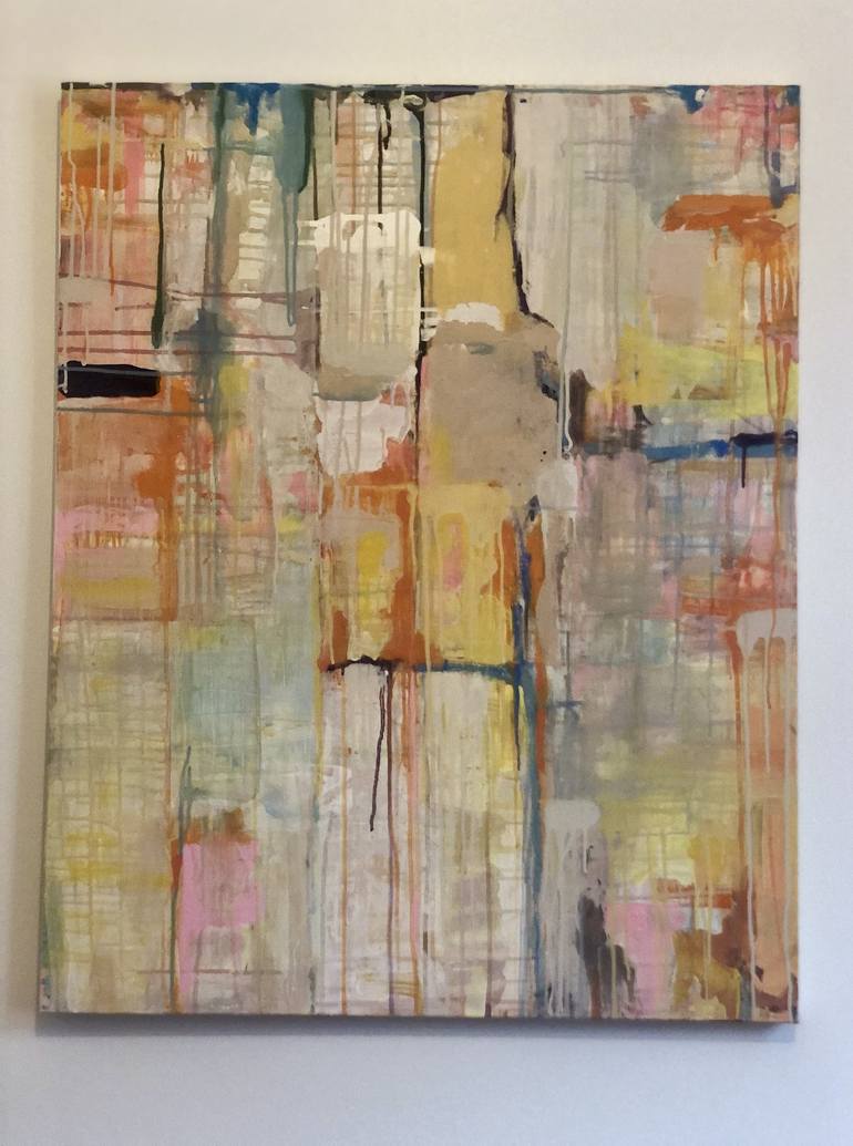 Original Abstract Mixed Media by Patricia Armbruster