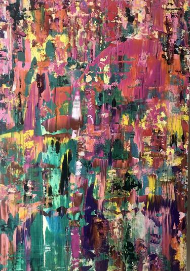 Original Abstract Expressionism Abstract Paintings by Patricia Armbruster